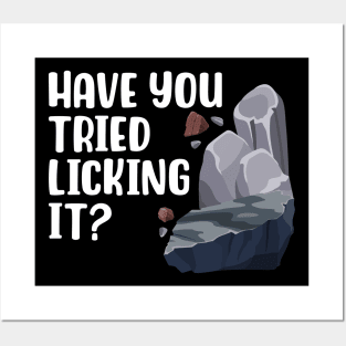Have You Tried Licking It Posters and Art